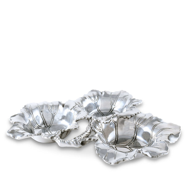 Grape 3-Bowl Bowl Arthur Court Designs