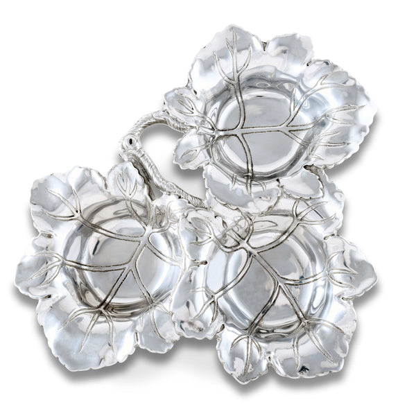 Grape 3-Bowl Bowl Arthur Court Designs