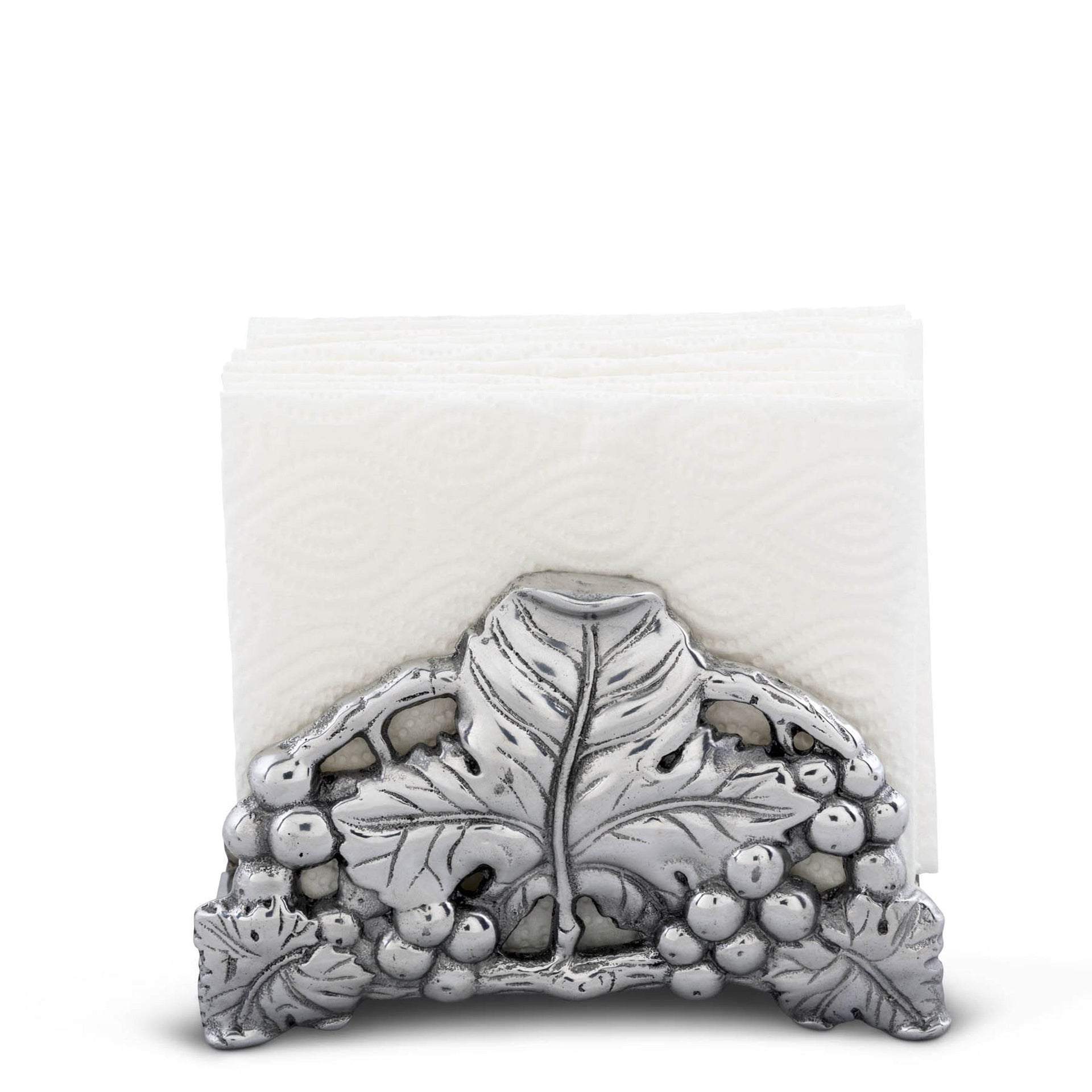 Grape 6 Napkin Holder Arthur Court Designs