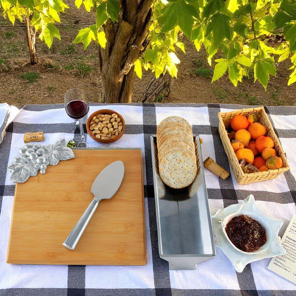 Grape Bamboo Cheese Set