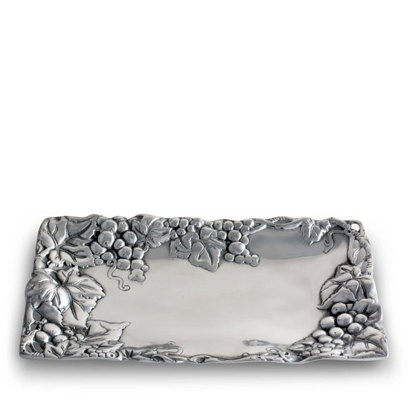 Grape Bread Tray 6x12 Arthur Court Designs