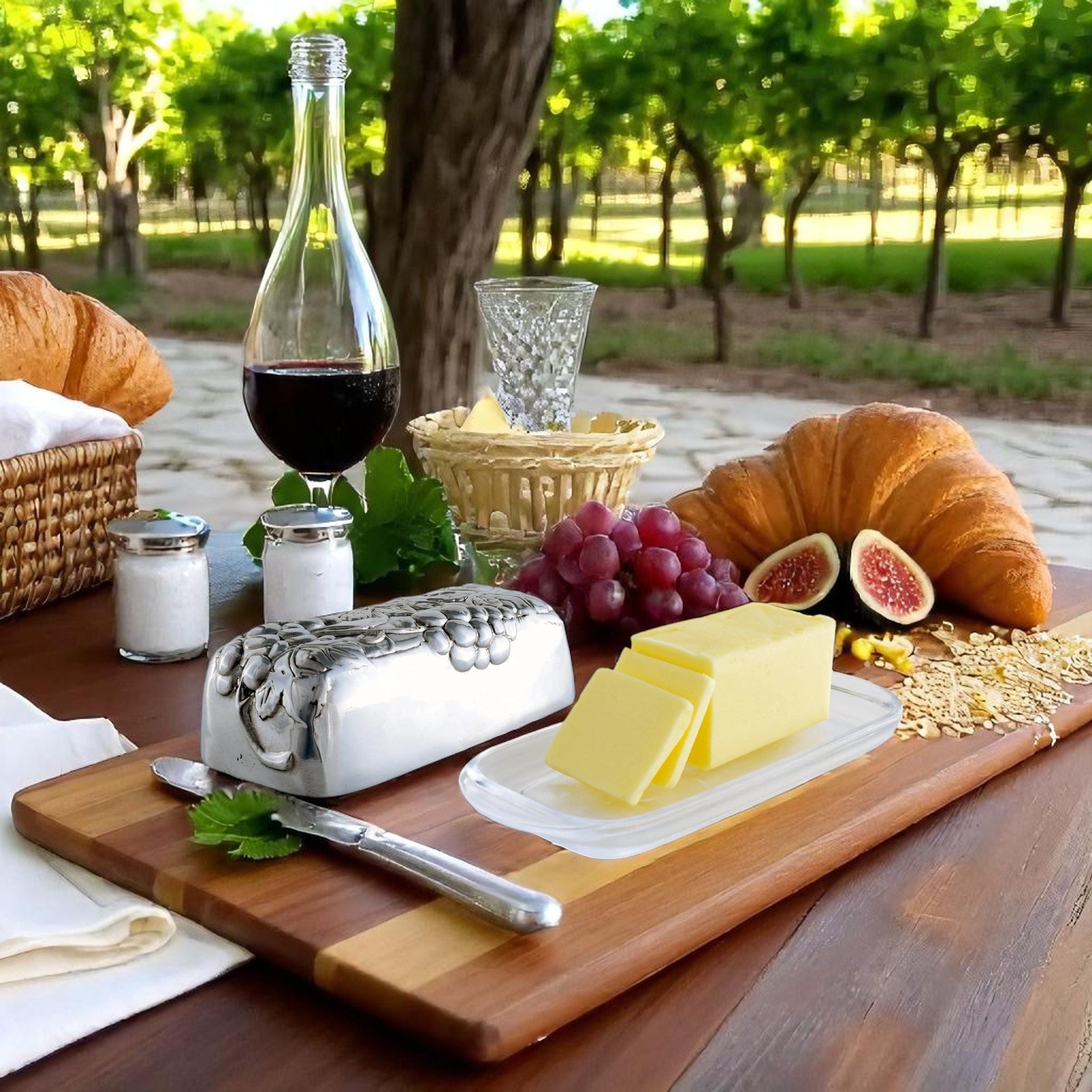 Grape Butter Dish Arthur Court Designs