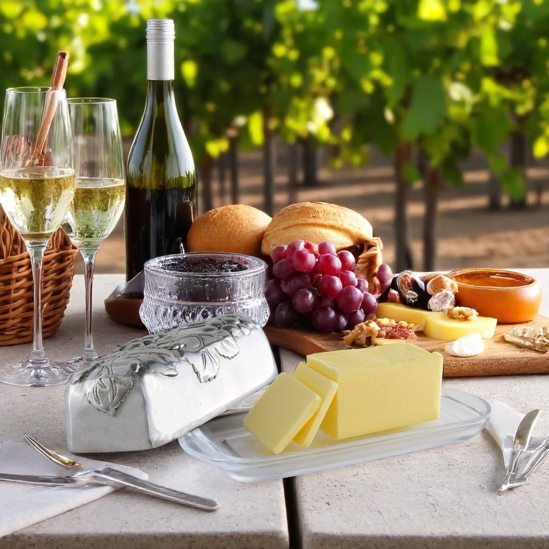 Grape Butter Dish Arthur Court Designs