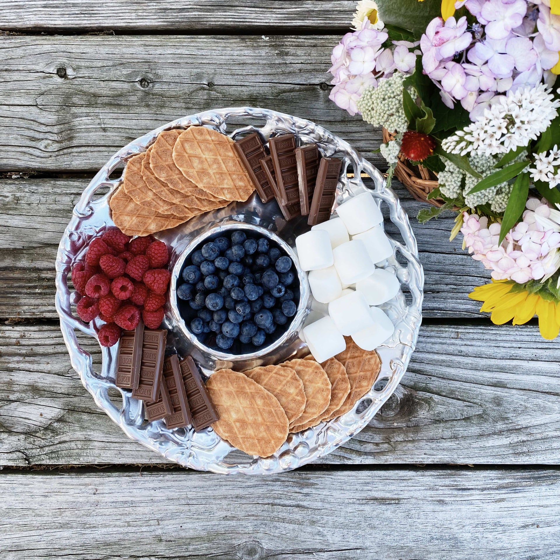 Grape Chip and Dip Arthur Court Designs