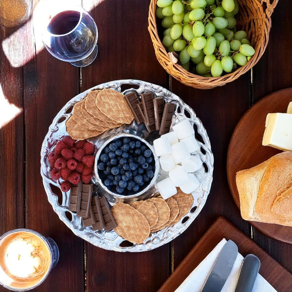 Grape Chip and Dip Arthur Court Designs