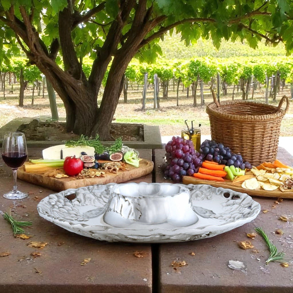 Grape Chip and Dip Arthur Court Designs