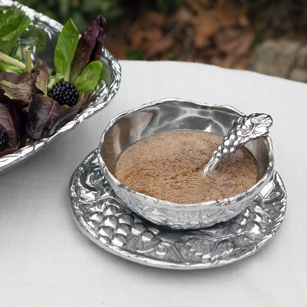 Grape Condiment Server Arthur Court Designs