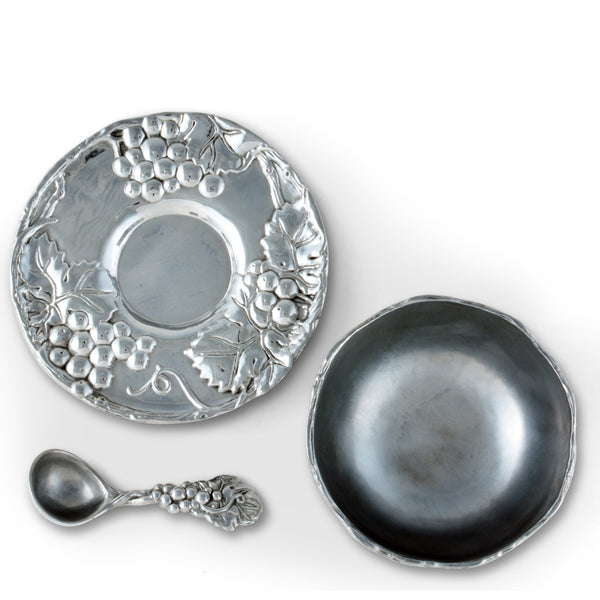 Grape Condiment Server Arthur Court Designs