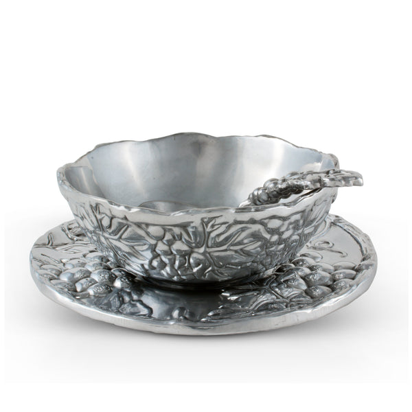 Grape Condiment Server Arthur Court Designs