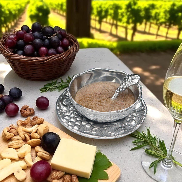 Grape Condiment Server Arthur Court Designs