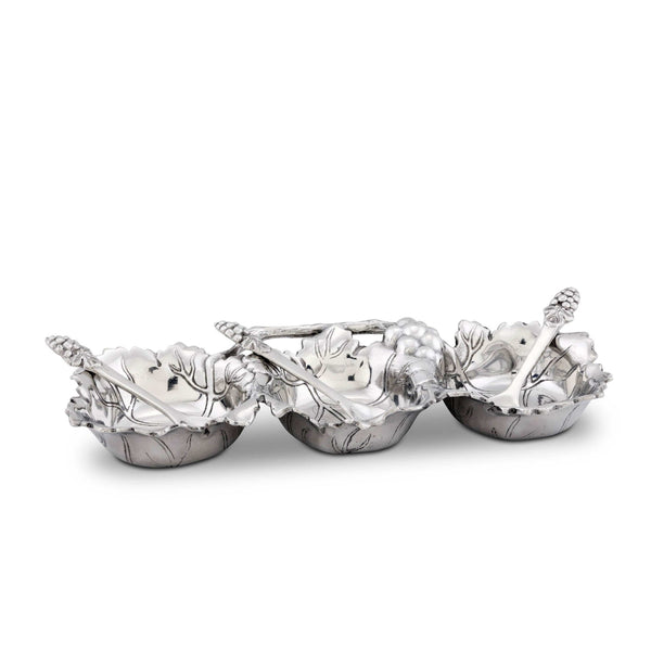 Grape Condiment Server Arthur Court Designs