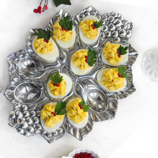Grape Deviled Egg Holder Arthur Court Designs