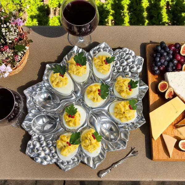 Grape Deviled Egg Holder Arthur Court Designs