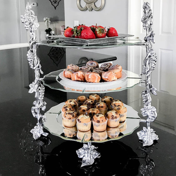 Grape Dinner Plate Caddy Arthur Court Designs