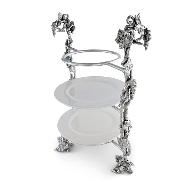Grape Dinner Plate Caddy Arthur Court Designs