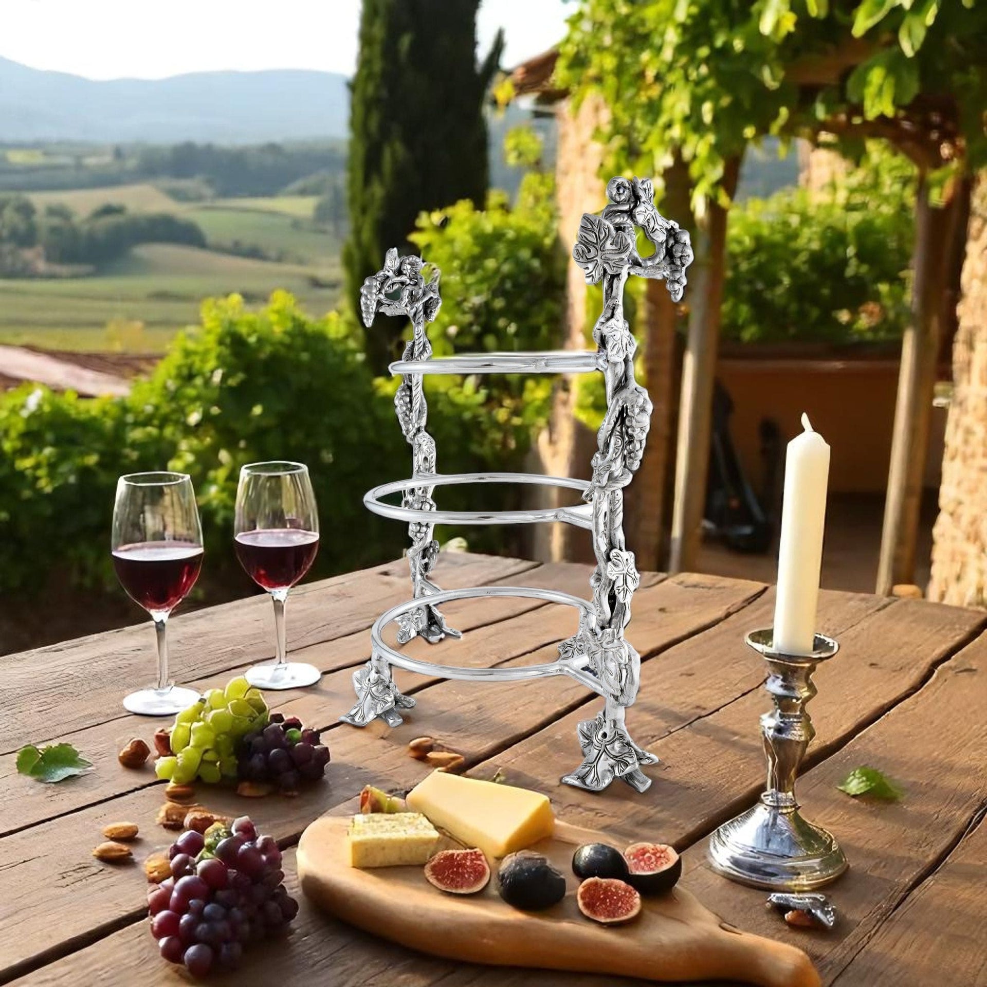 Grape Dinner Plate Caddy Arthur Court Designs