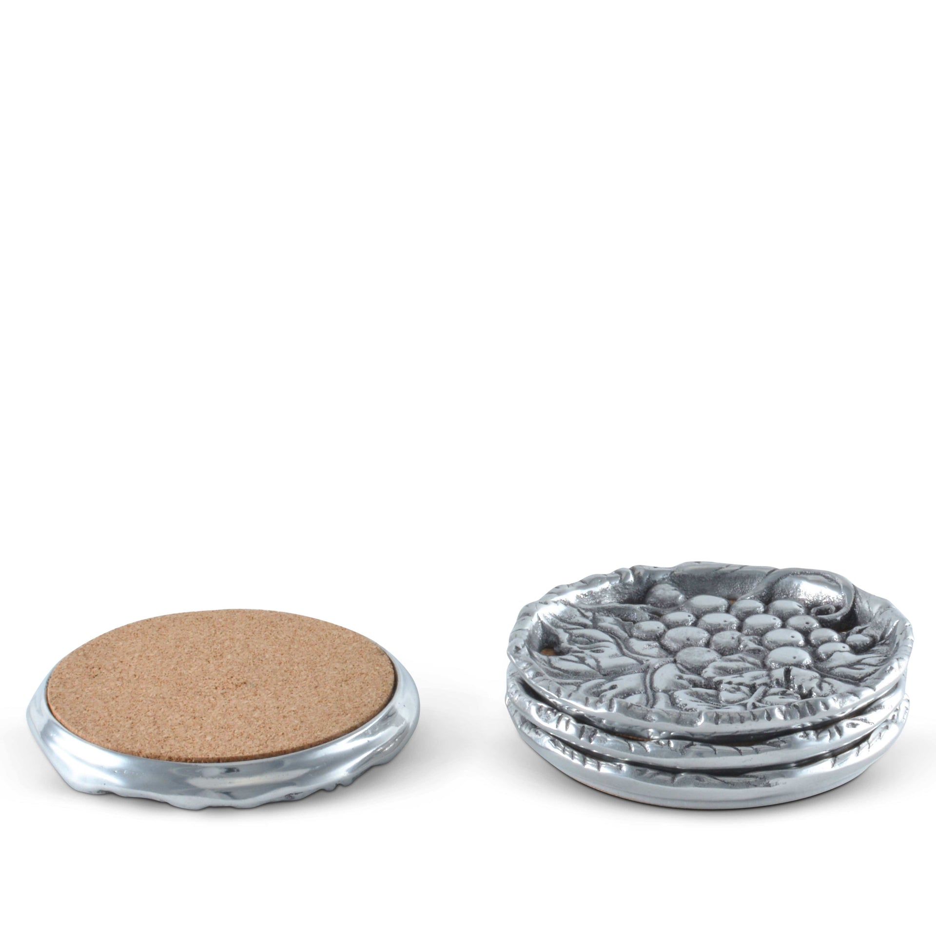 Grape Drink Coaster Set of 4 Arthur Court Designs