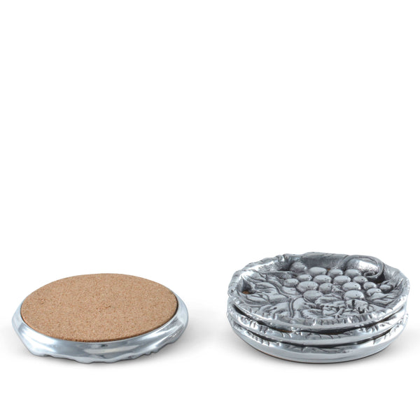 Grape Drink Coaster Set of 4 Arthur Court Designs