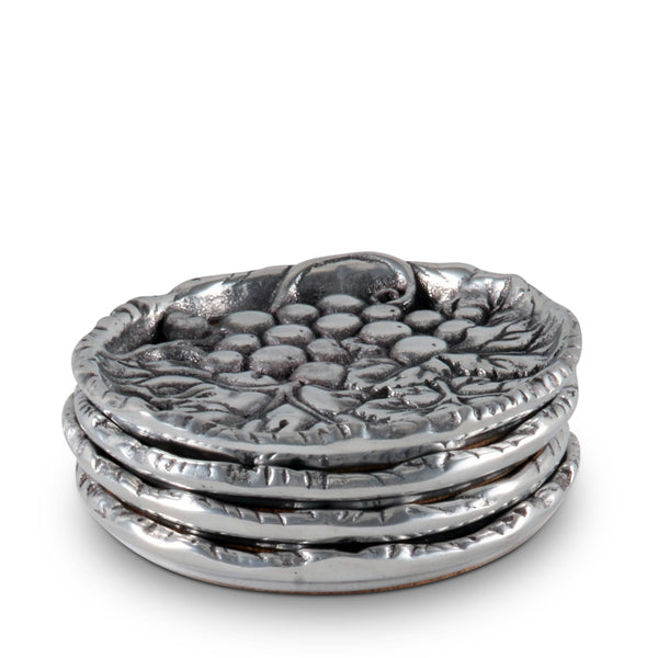 Grape Drink Coaster Set of 4 Arthur Court Designs