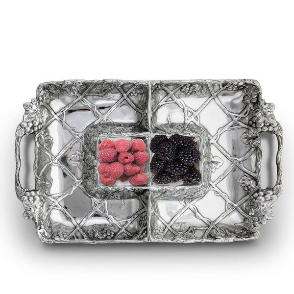 Grape Entertainment Tray Arthur Court Designs