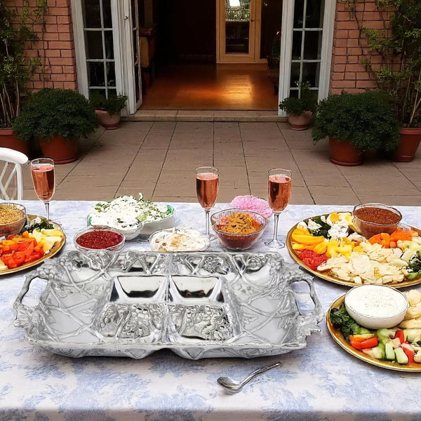 Grape Entertainment Tray Arthur Court Designs