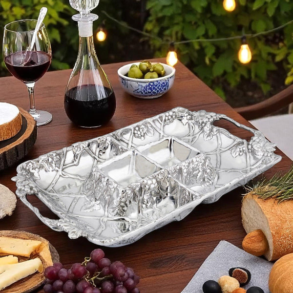 Grape Entertainment Tray Arthur Court Designs