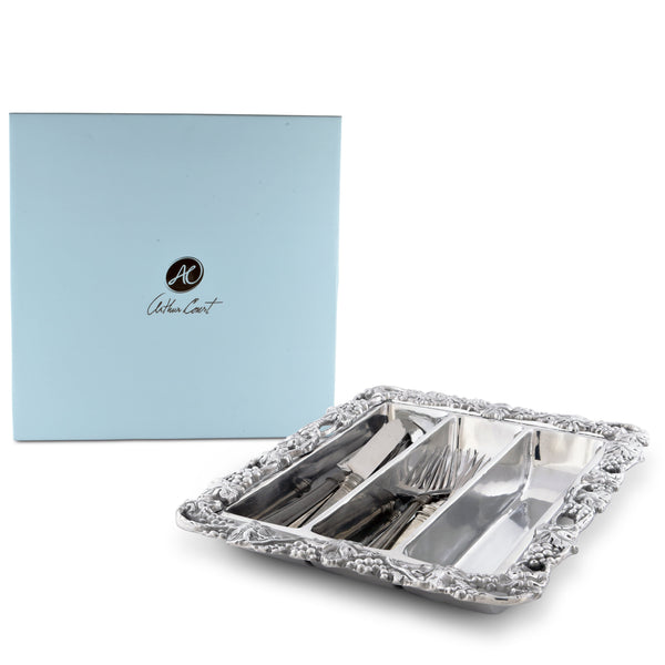 Grape Flatware Caddy Arthur Court Designs