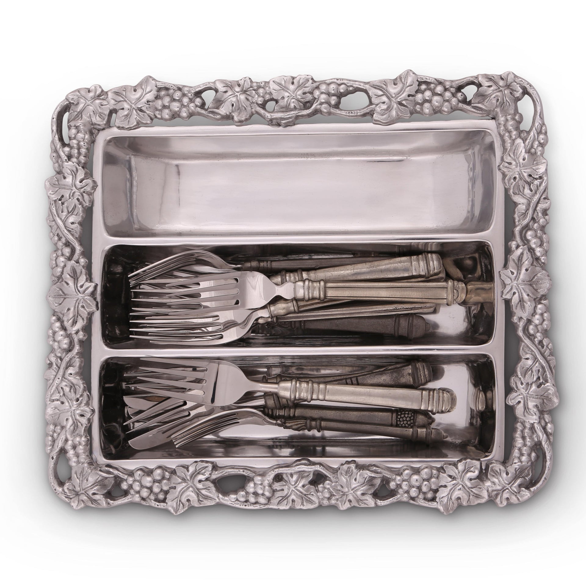 Grape Flatware Caddy Arthur Court Designs