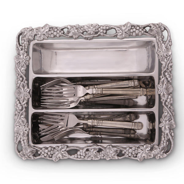 Grape Flatware Caddy Arthur Court Designs