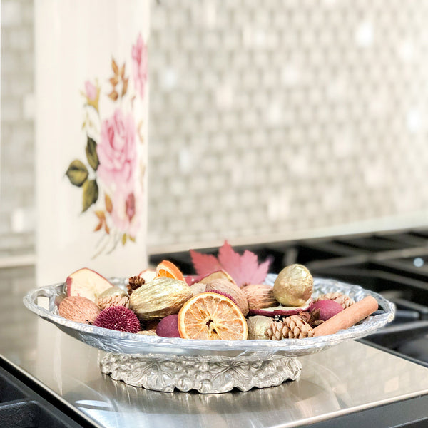 Grape Footed Side Dish Arthur Court Designs