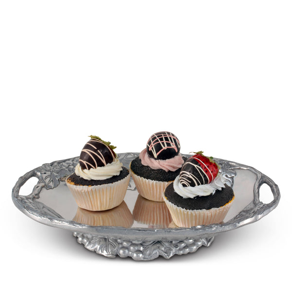 Grape Footed Side Dish Arthur Court Designs