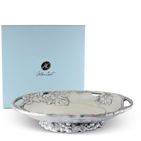 Grape Footed Side Dish Arthur Court Designs