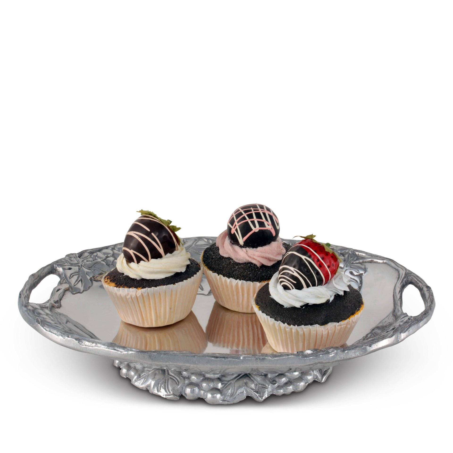 Grape Footed Side Dish Arthur Court Designs