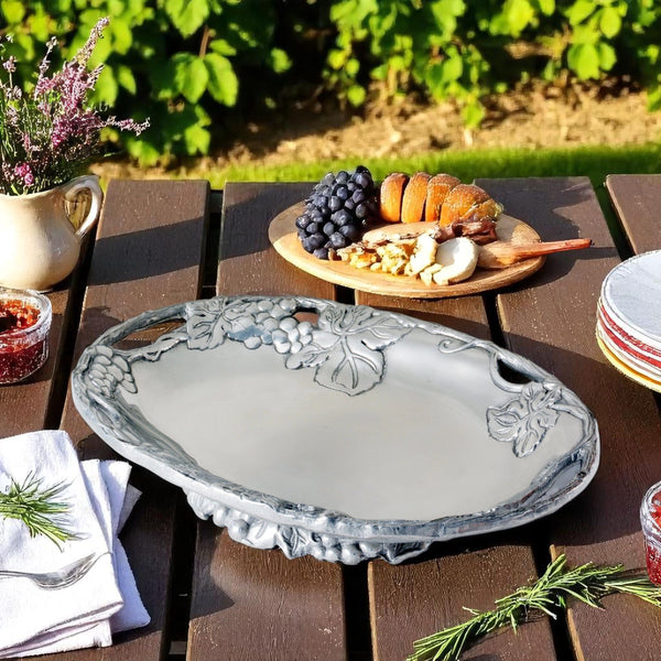 Grape Footed Side Dish Arthur Court Designs