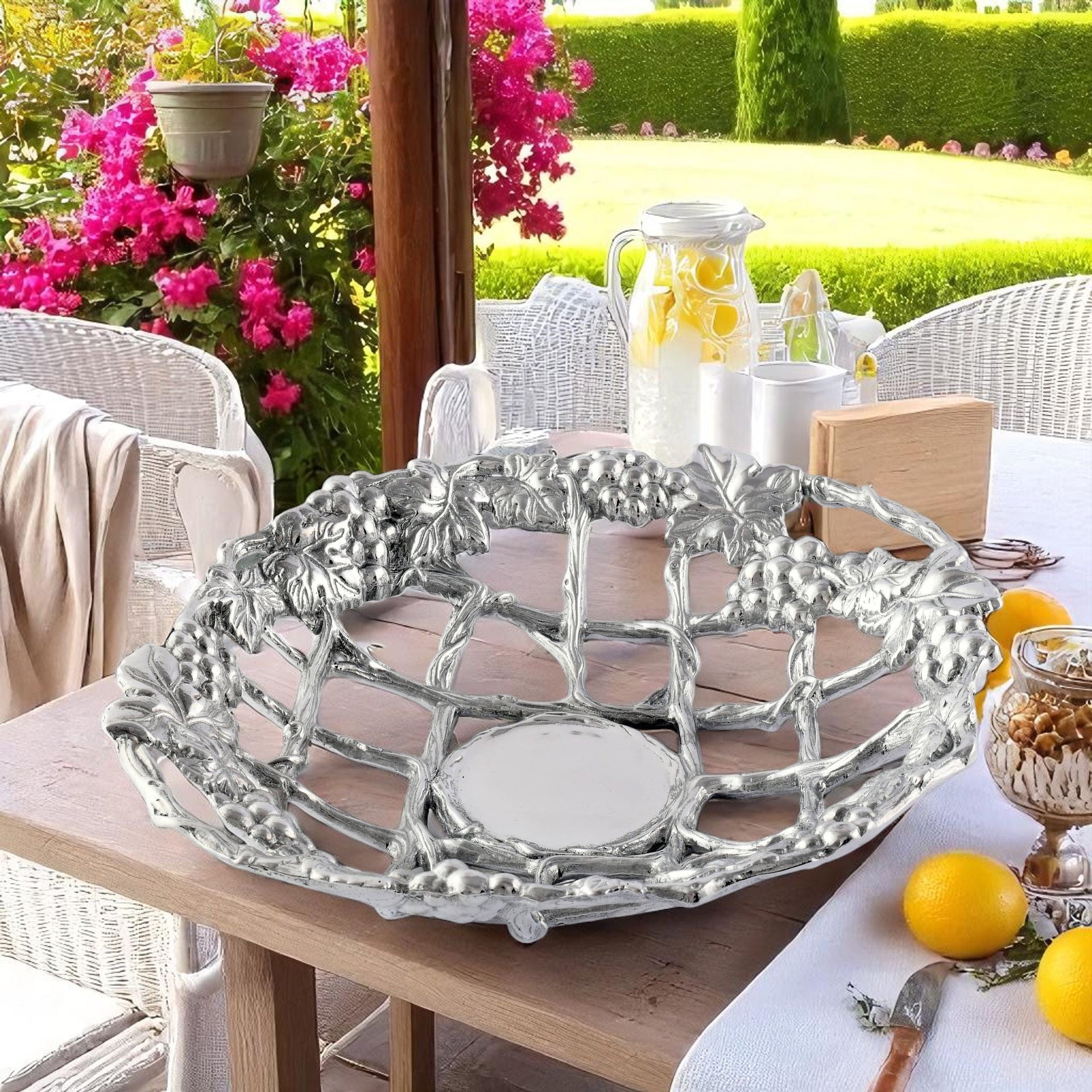 Grape Fruit Basket Arthur Court Designs