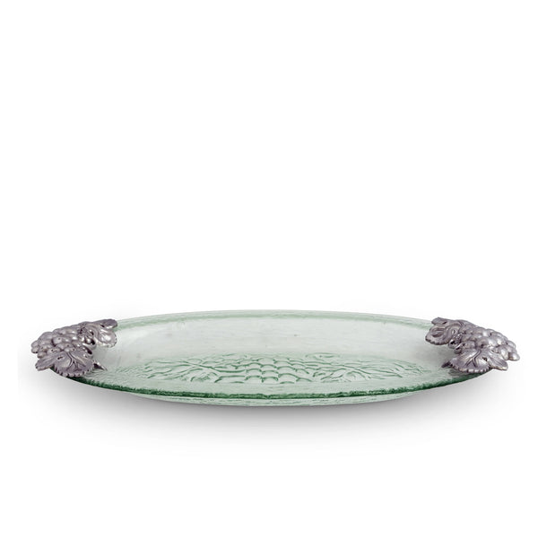 Grape Glass Platter Arthur Court Designs