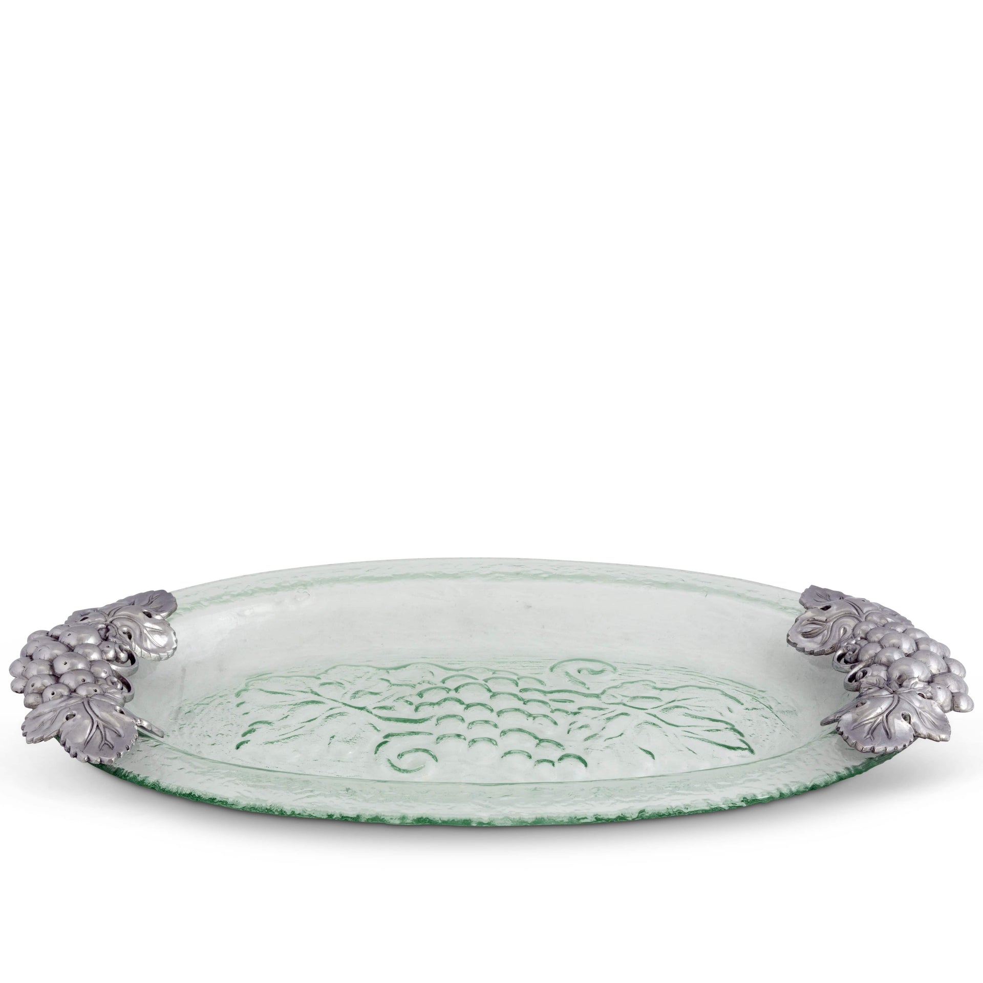 Grape Glass Platter Arthur Court Designs