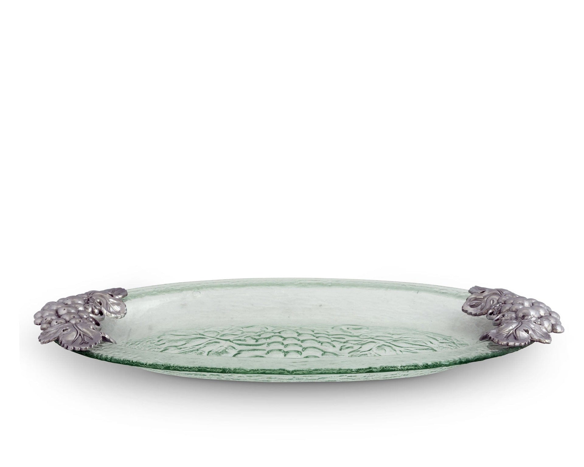 Grape Glass Platter by Arthur Court Designs