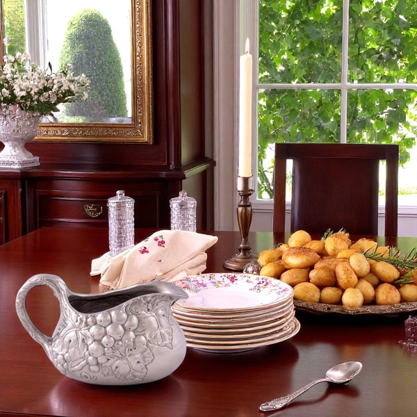 Grape Gravy Boat Arthur Court Designs