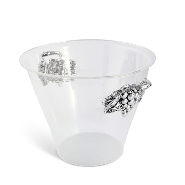Grape Handle Acrylic Ice Bucket Arthur Court Designs