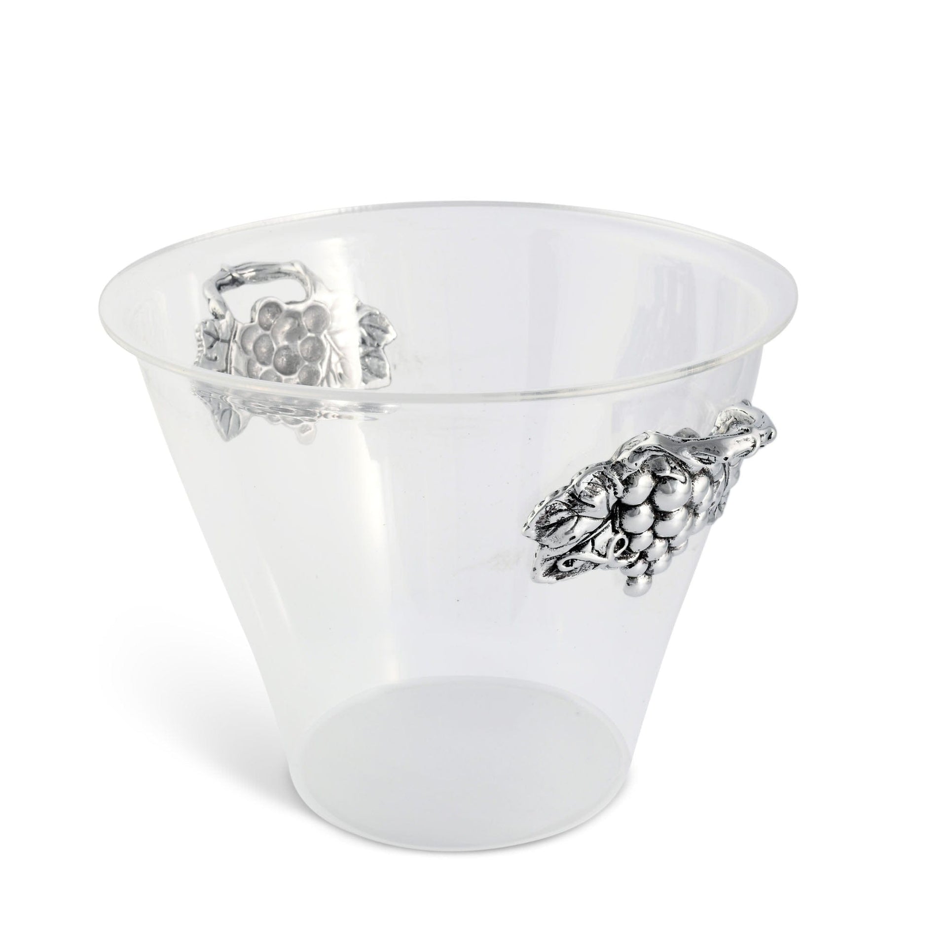 Grape Handle Acrylic Ice Bucket by Arthur Court