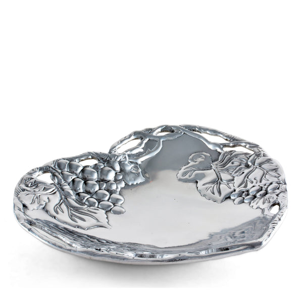 Grape Heart Coupe Tray Arthur Court Designs