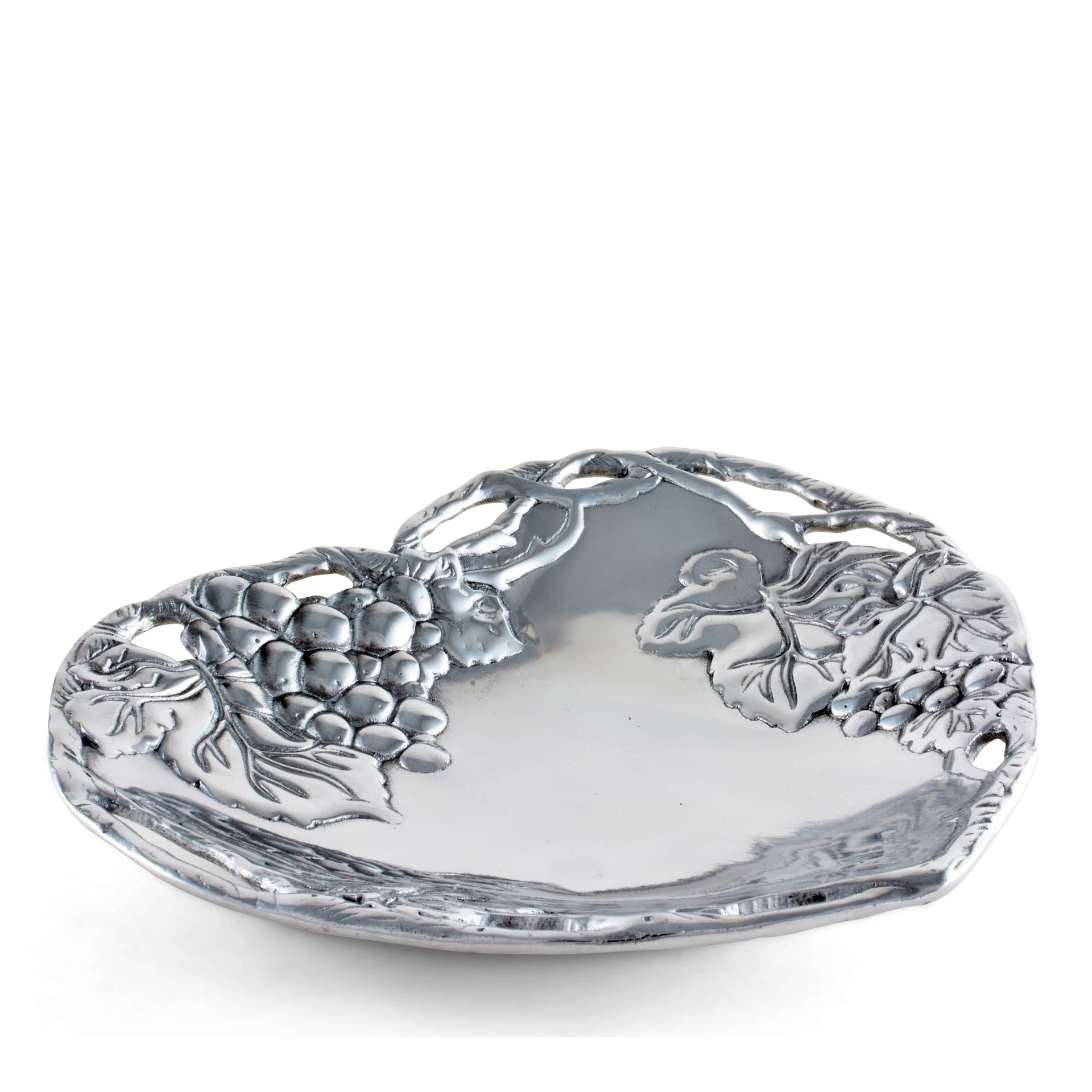 Grape Heart Coupe Tray Arthur Court Designs