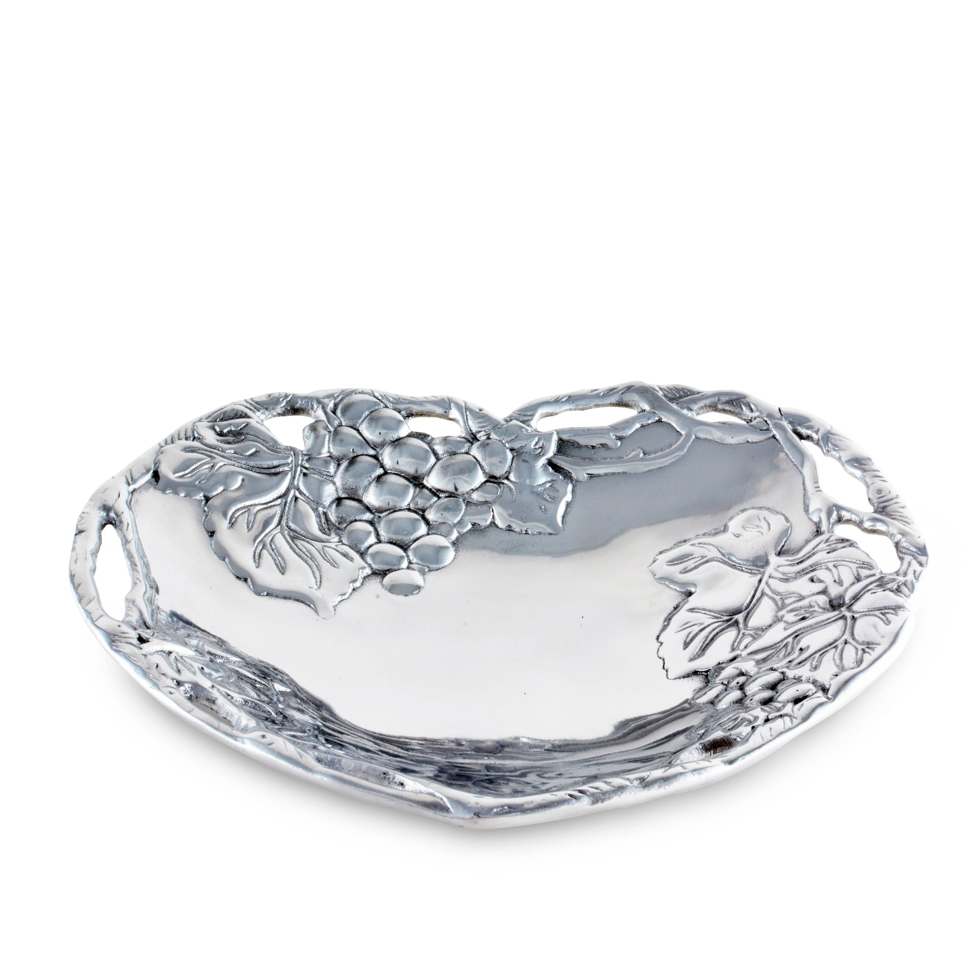 Grape Heart Coupe Tray Arthur Court Designs
