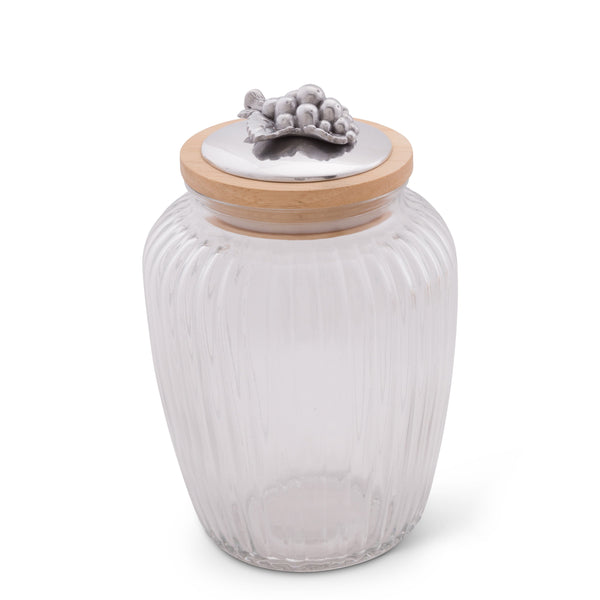 Grape Knob Glass Canisters Arthur Court Designs