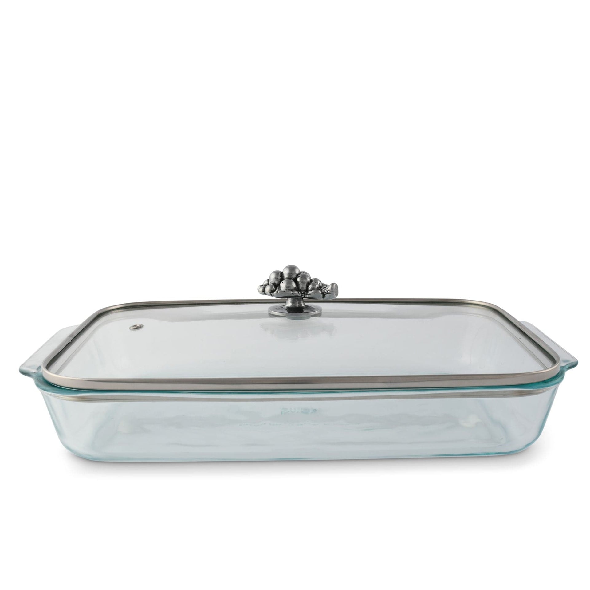 Grape Lid with Pyrex 3 quart Baking Dish by Arthur Court Designs