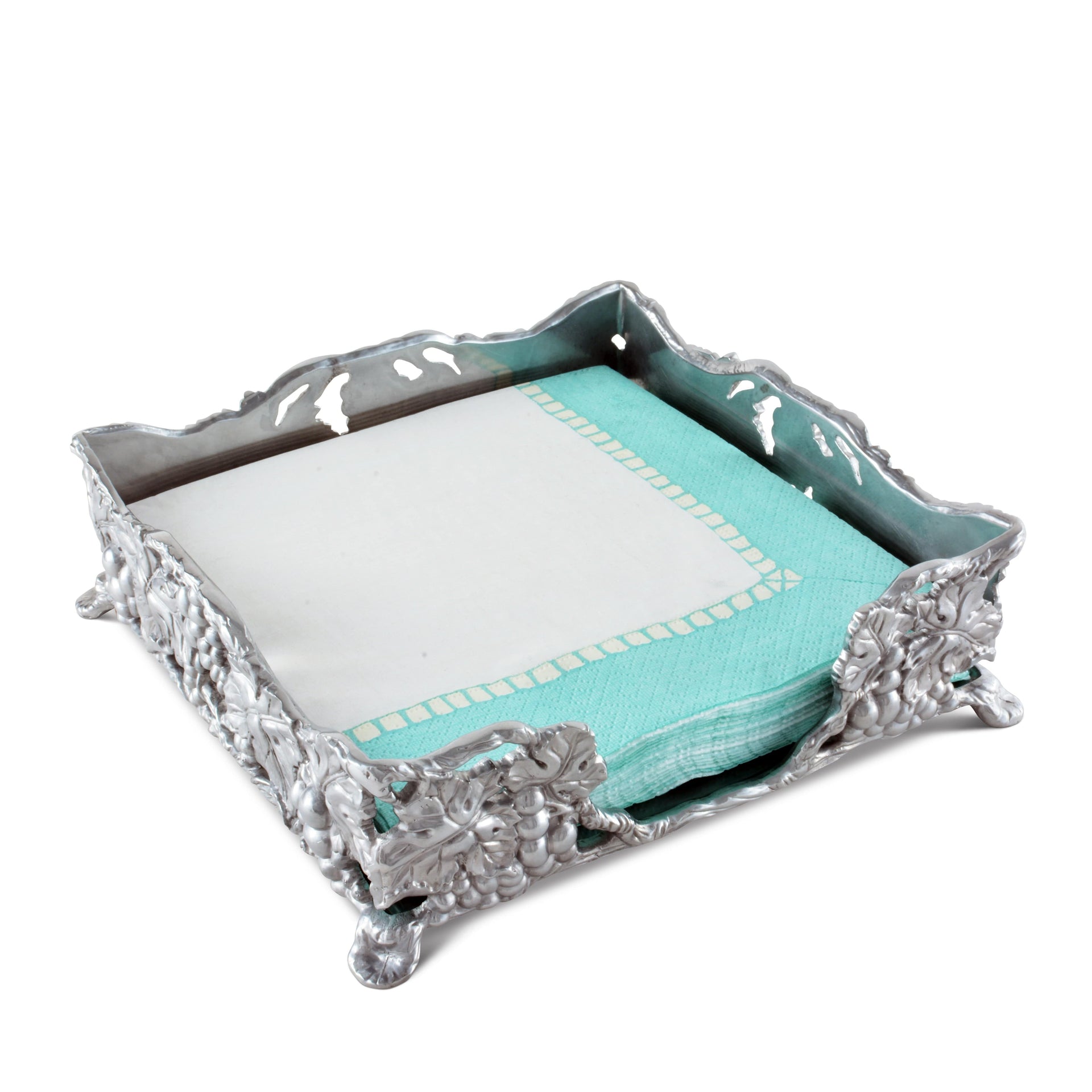 Grape Luncheon Napkin Box