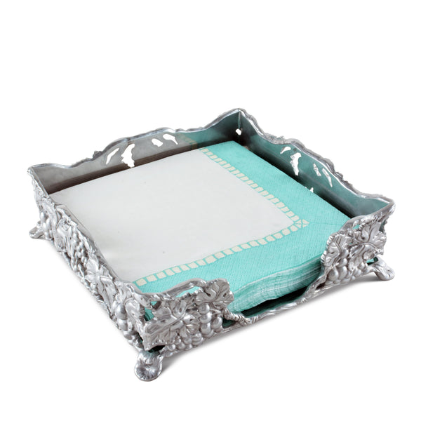 Grape Luncheon Napkin Box Arthur Court Designs