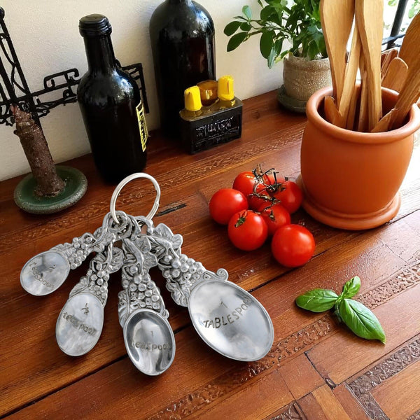 Grape Measuring Spoons Arthur Court Designs