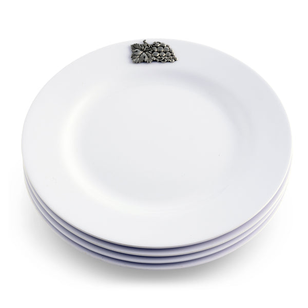 Grape Melamine Lunch Plates - Set of 4 Arthur Court Designs